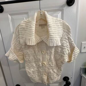 Michael by Michael Kors Cream Knit Sweater